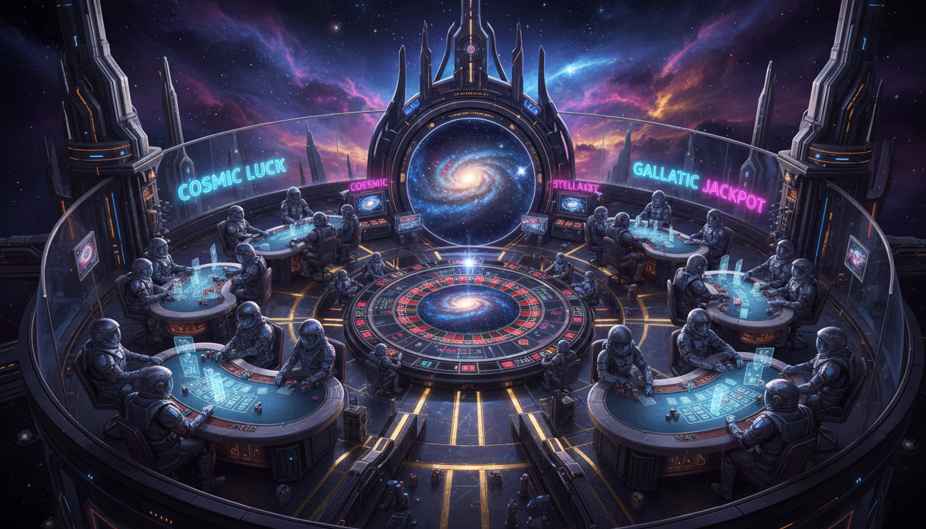 Kozmik Kumar: Uzay Temalı Casino Oyunlarını Keşfetmek